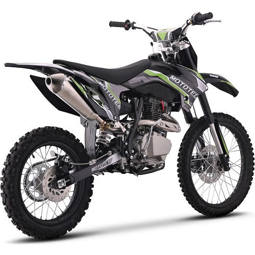 MotoTec X4 150cc 4-Stroke Gas Dirt Bike Black