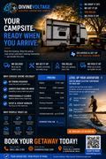 Coleman 13B Camper Rental – Delivered & Set Up at Your Campsite (Weekend)